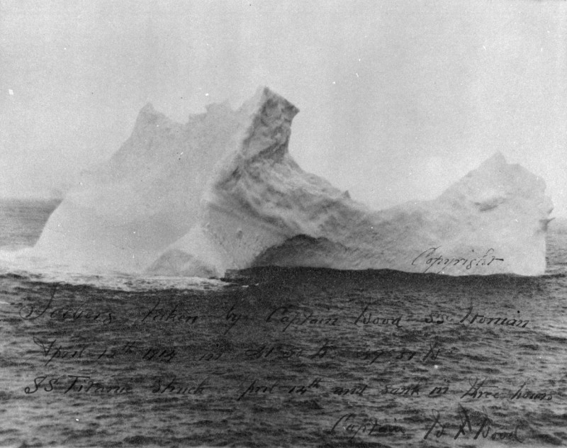 Iceberg that sank the Titanic