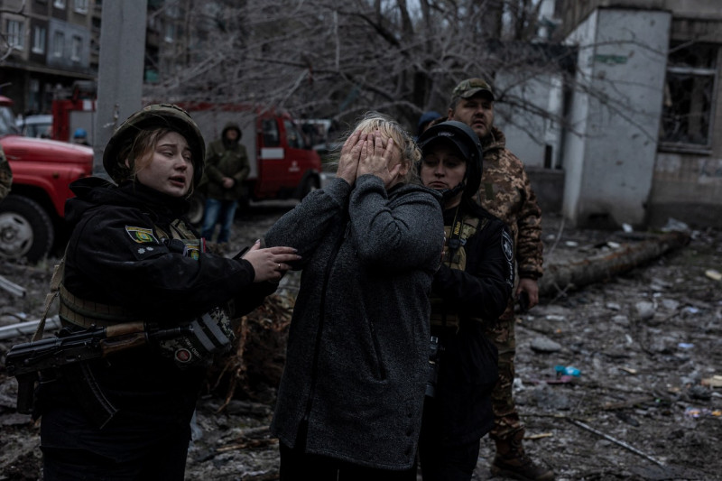 5 killed, 15 injured in Russia's missile attacks on Slovyansk amid Russia-Ukraine war