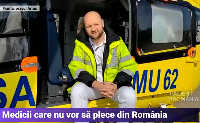 Povestea medicului care face naveta între România și Franța. Refuză să plece definitiv, convins că poate schimba sistemul din interior