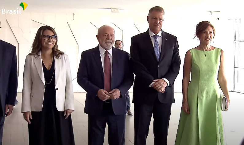 VIDEO. Iohannis a ajuns în Brazilia. La sosire a fost primit de omologul său, Lula da Silva