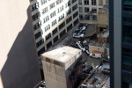 Parking garage collapse in lower Manhattan