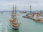 Nava Amerigo Vespucci a Marinei italiene