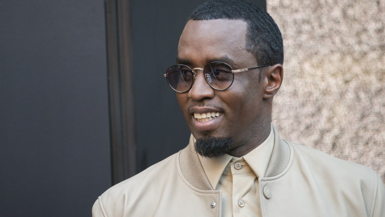 Rapperul P.Diddy ia parte la lansarea unui parfum din colecția sa la New York, pe 6 mai 2015.