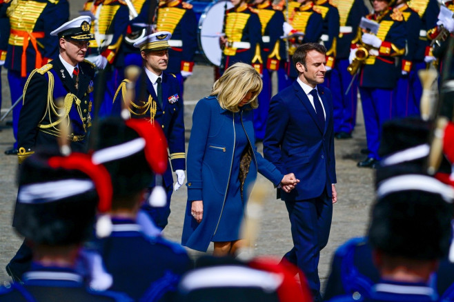 French President Emmanuel Macron : State Visit To Holland : Day One