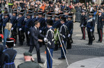 Amsterdam: E. and B. Macron Ceremony of remembrance