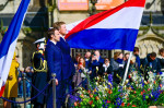 Macron makes a state visit to Dutch Royals