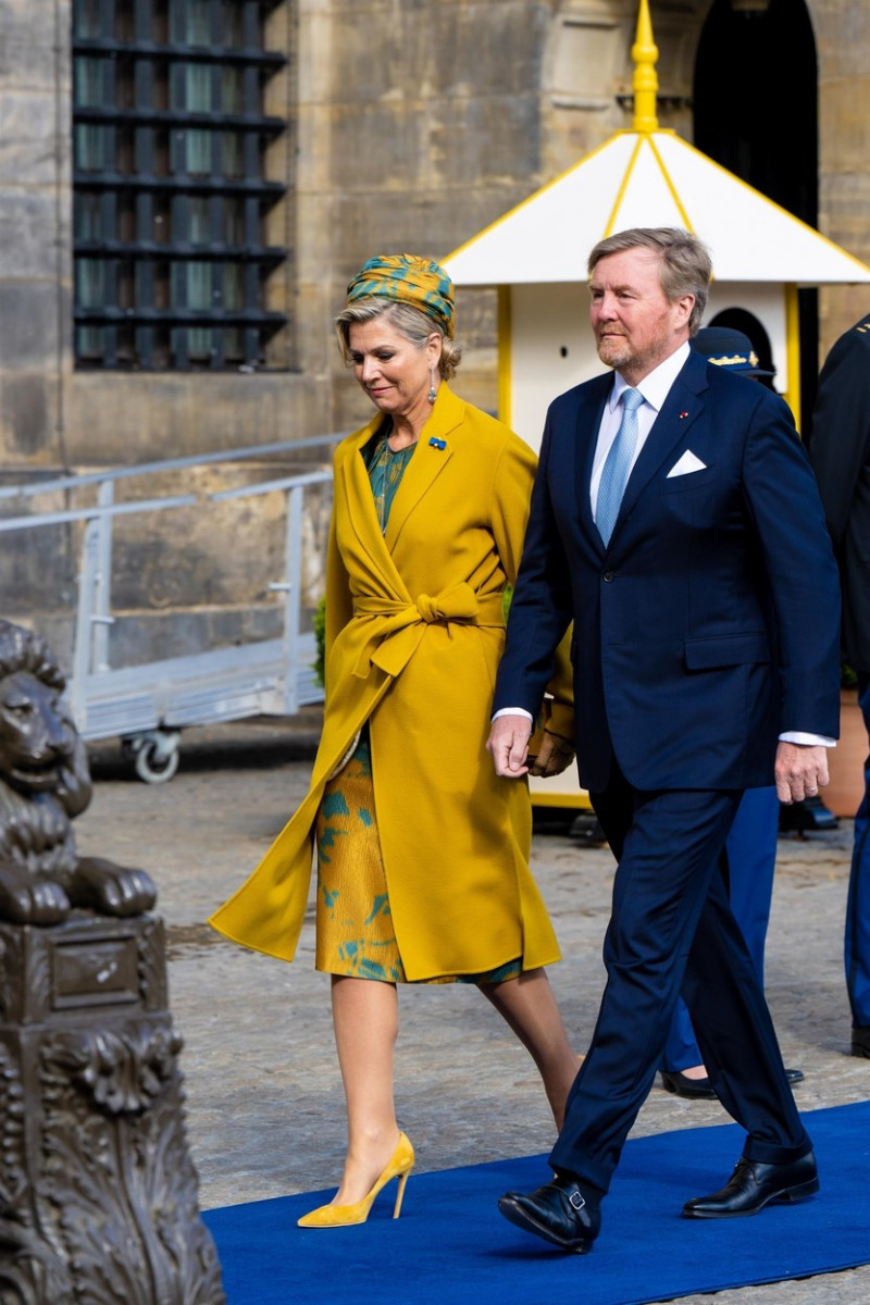 Emmanuel Macron makes a state visit to Dutch Royals in Amsterdam