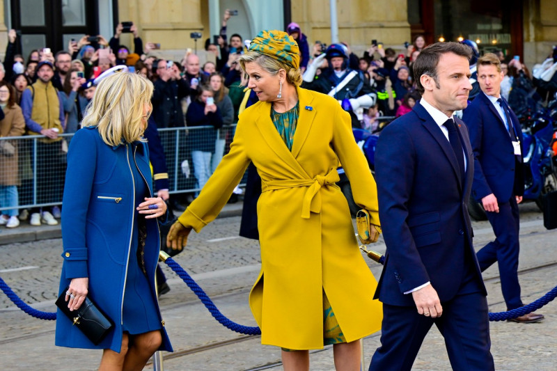 President Macron State Visit To Netherlands - Day 1