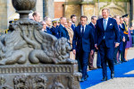 Emmanuel Macron makes a state visit to Dutch Royals in Amsterdam