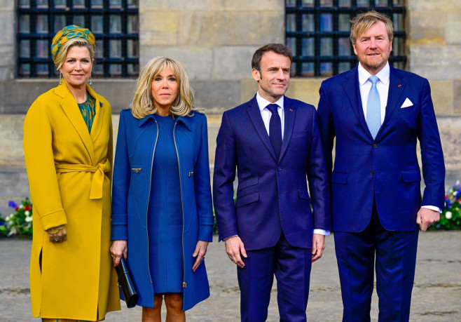 President Macron State Visit To Netherlands - Day 1