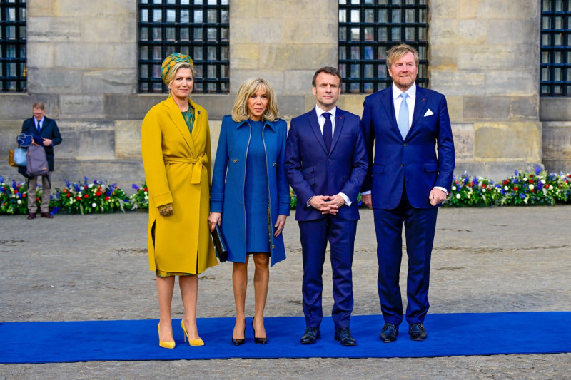 President Macron State Visit To Netherlands - Day 1