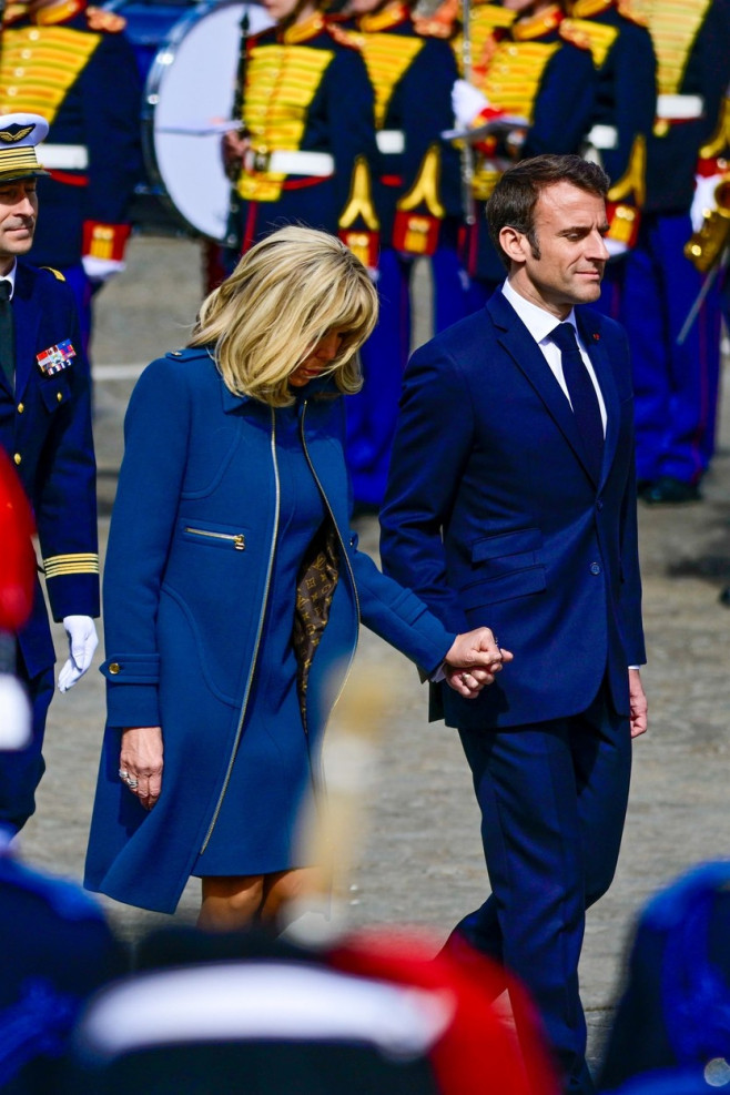 French President Emmanuel Macron : State Visit To Holland : Day One