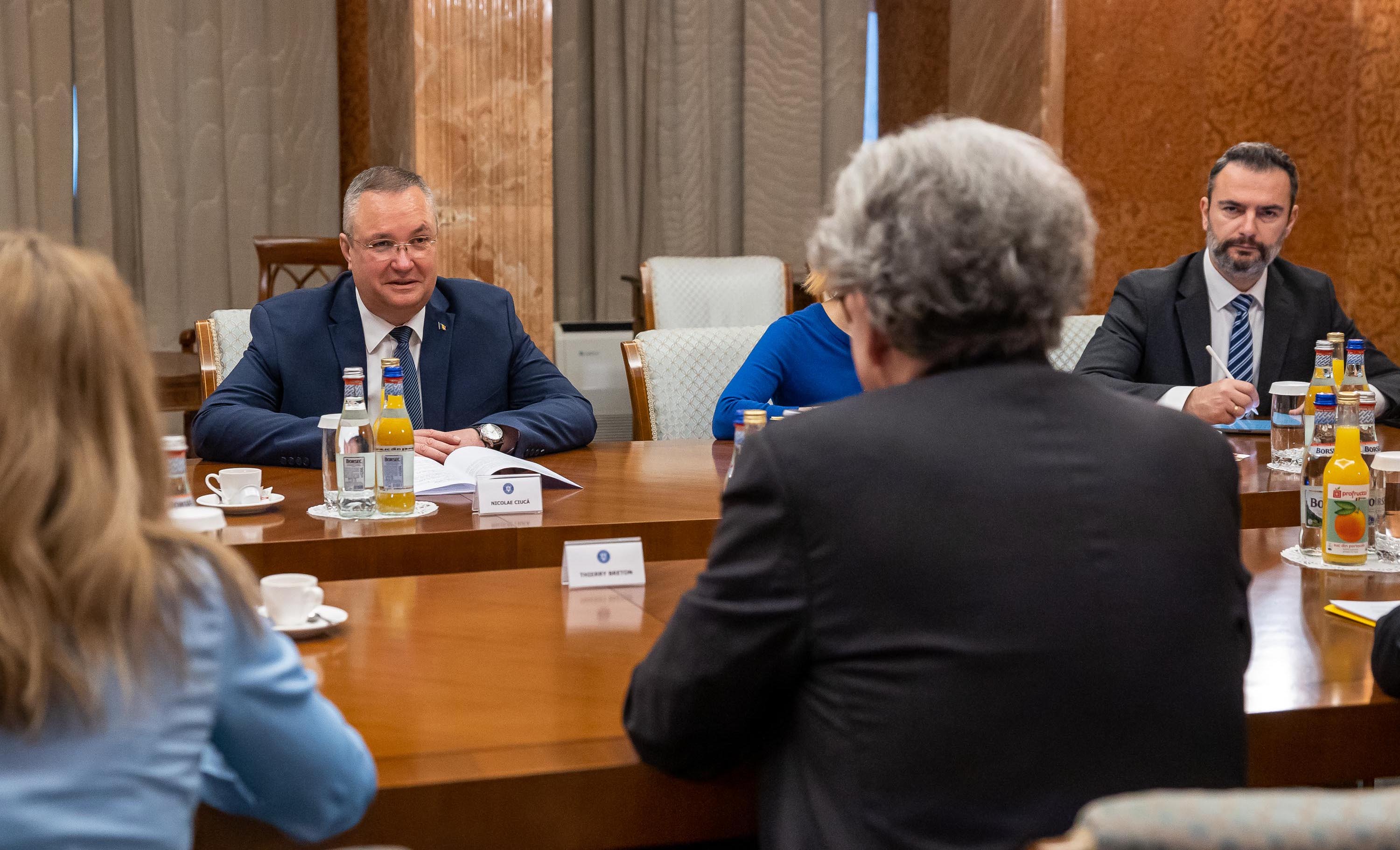 Ciucă: Aderarea României la Schengen va facilita demersurile UE de a sprijini Ucraina şi Republica Moldova