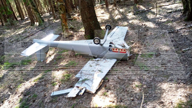 O dronă kamikaze cu 17 kilograme de explozibil a căzut în apropiere de Moscova