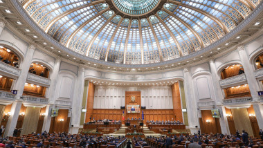 Şedinţă comună a Senatului şi Camerei Deputaţilor pentru învestirea Guvernului PNL - PSD - UDMR, in Parlamentul Romaniei, Bucuresti, 25 noiembrie 2021.