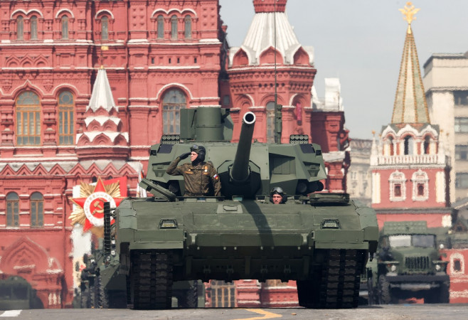 Dress rehearsal of Victory Day parade in Moscow