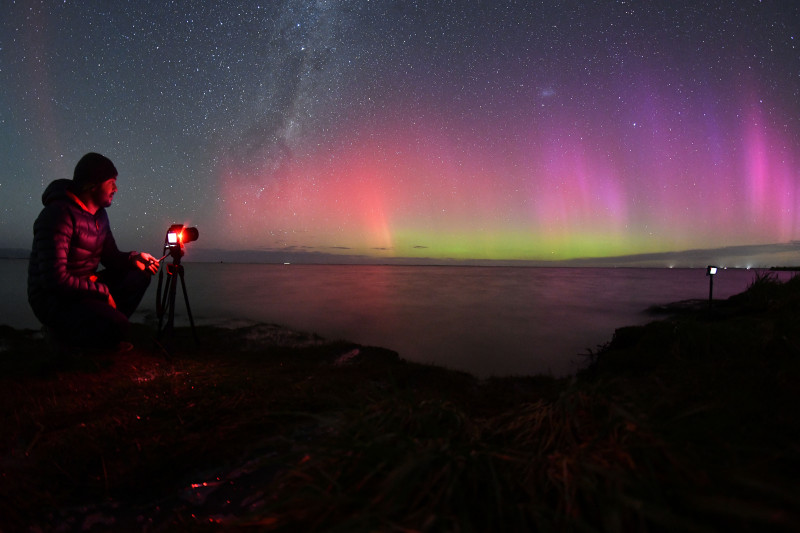 Un „tsunami solar” a produs un spectacol de lumini pe cerul Noii Zeelande