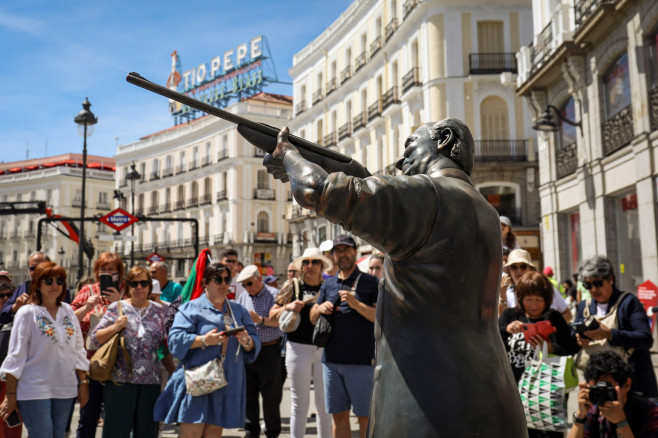 Statuie a lui Juan Carlos