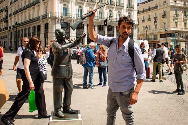 Statuie a lui Juan Carlos