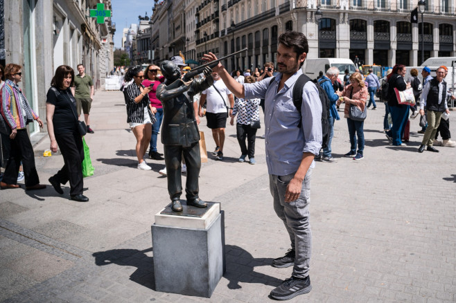 Statuie a lui Juan Carlos