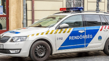 masina de politie din ungaria