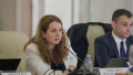 Ligia Deca, ministrul Educației, participă la ședința comisiei de învățământ din Camera Deputaților, în București, luni 24 aprilie 2023.