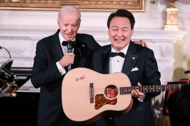 President Biden hosts State Dinner for President Yoon of the Republic of Korea