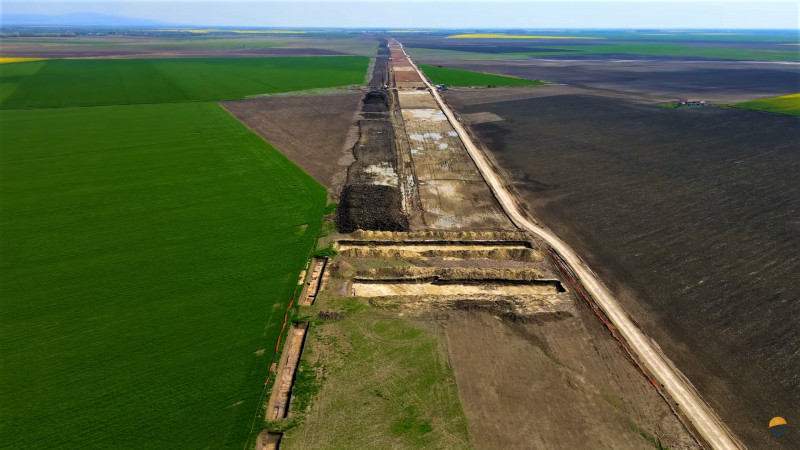 șantier Autostrada Moldovei