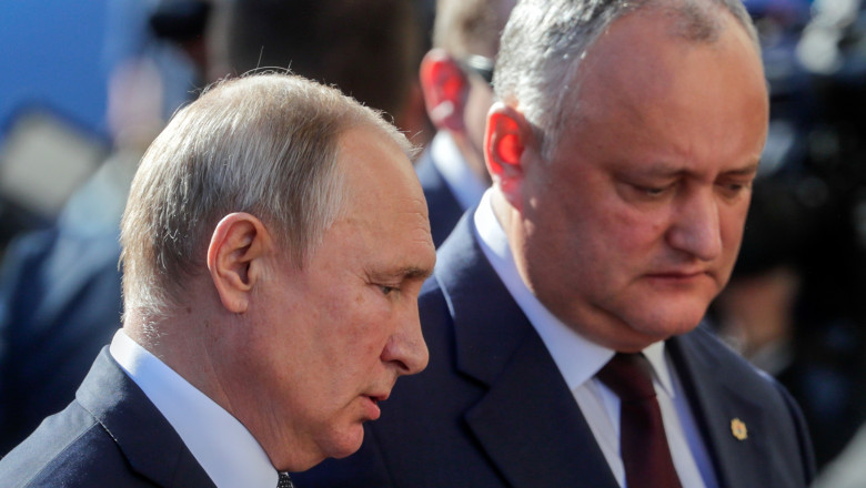 Dodon le promite cetăţenilor din Găgăuzia că dacă va ajunge din nou preşedinte îl va aduce pe Putin la Comrat