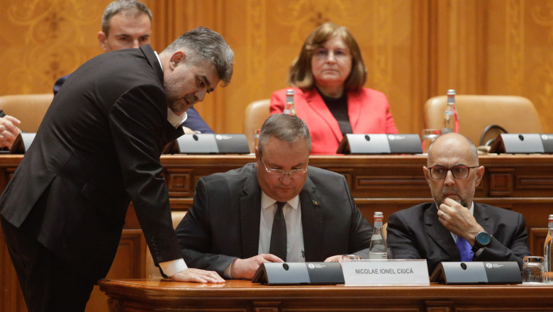 BUCURESTI - SEDINTA SOLEMNA PARLAMENT - REVOLTA ANTICOMUNISTA DE