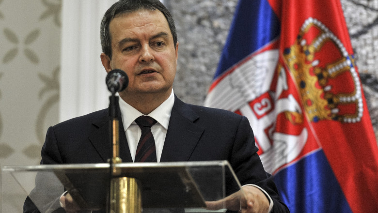 ministrul sârb de Externe, Ivica Dacic
