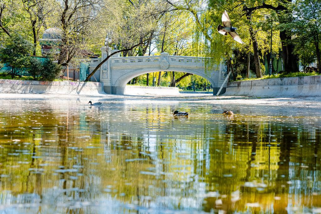 S-a încheiat reabilitarea Podului Mare din Cişmigiu