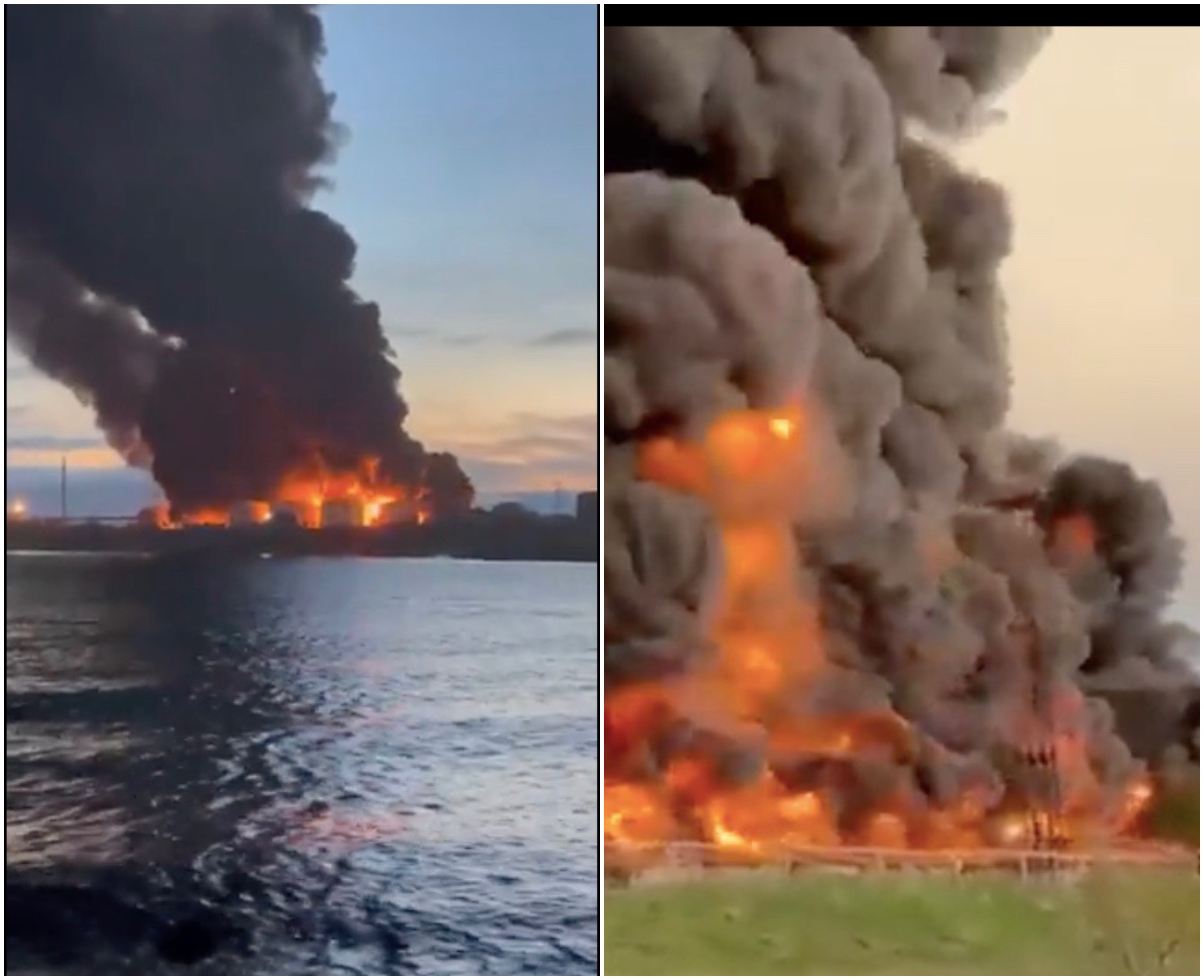 Sevastopolul a fost atacat cu drone ucrainene. Cel puțin patru rezervoare petroliere destinate flotei ruse din Marea Neagră, distruse