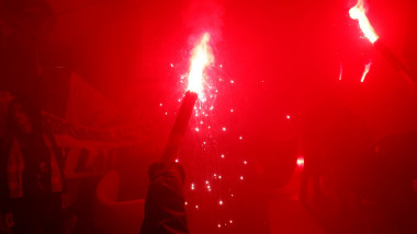 protest cu torte la paris