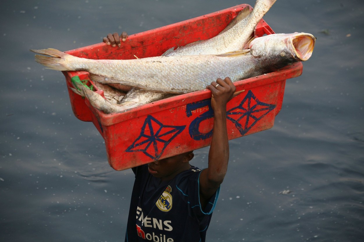 Cincizeci de pescari din Republica Guineea, afectaţi de o boală de piele misterioasă