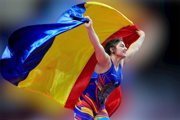 Alexandra Anghel, medaliată cu aur la CE de Lupte. Al doilea aur pentru România la competiţia de la Zagreb