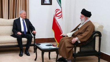 Khamenei cu președintele Irakului