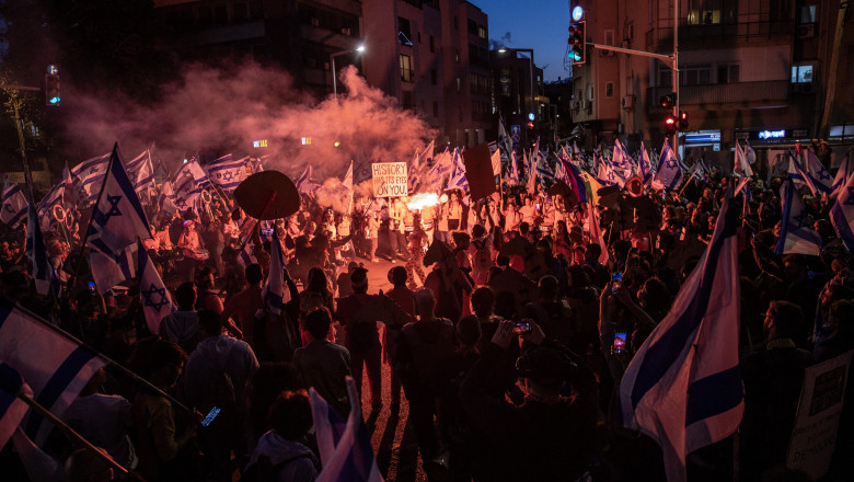 Thousands of Israelis continue protest against Netanyahu’s judicial overhaul