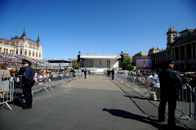 Pope Francis Visits Hungary - Day 3, Budapest - 30 Apr 2023