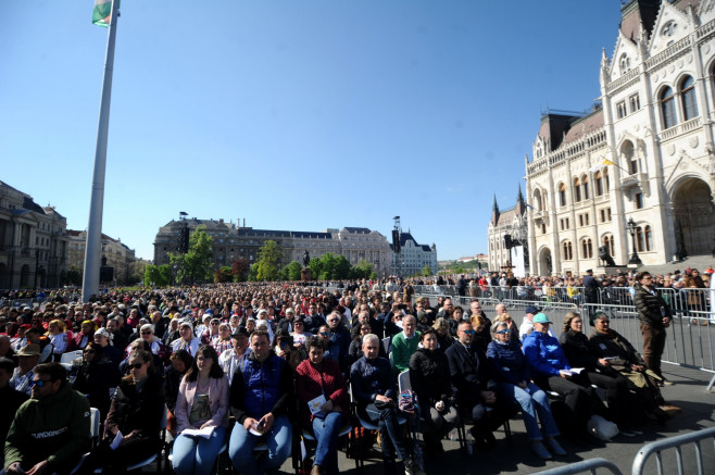 Pope Francis Visits Hungary - Day 3, Budapest - 30 Apr 2023