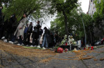 Serbia Beograd day after the mass shooting in school Vladislav Ribnikar