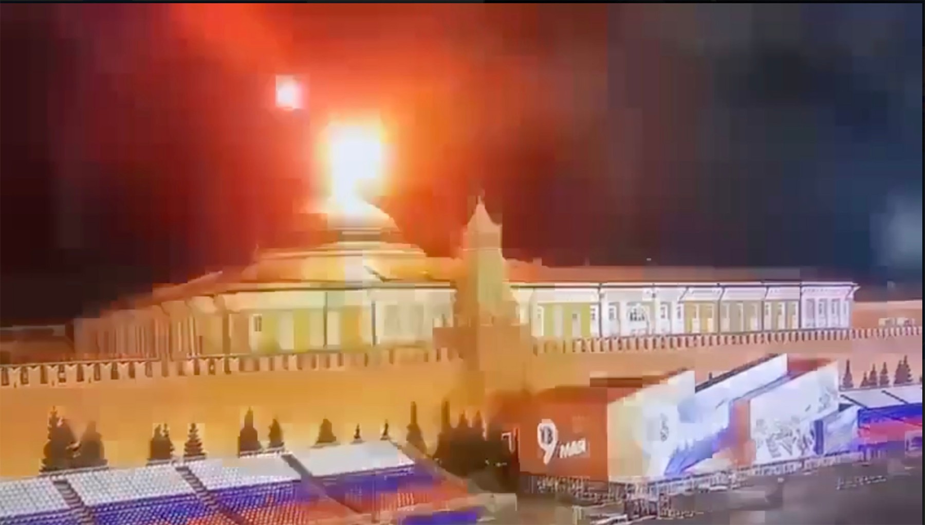 NYT: Serviciile americane spun că ucrainenii s-au aflat în spatele atacului cu dronă de la Kremlin