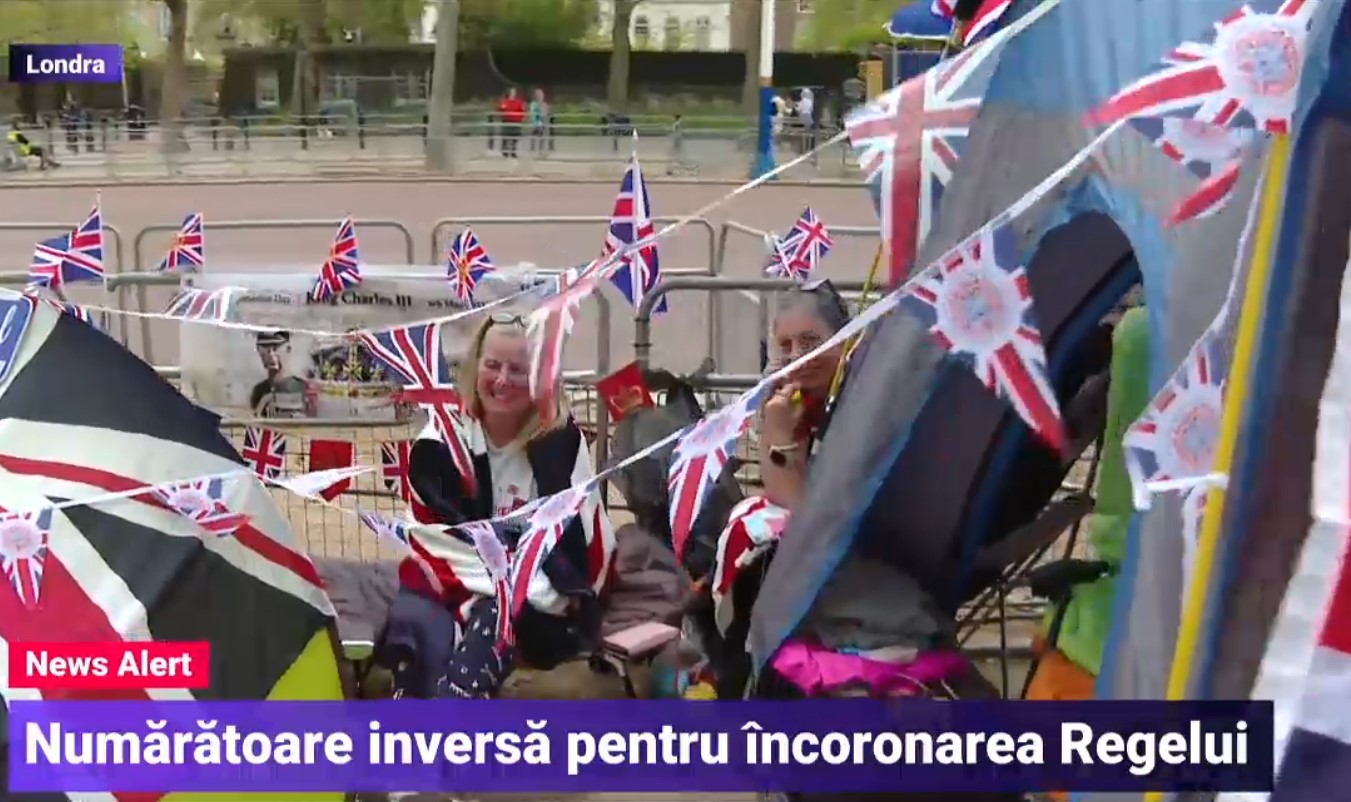 Corespondență din Londra: Cum se pregătesc britanicii pentru momentul istoric de sâmbătă: încoronarea regelui Charles al III-lea