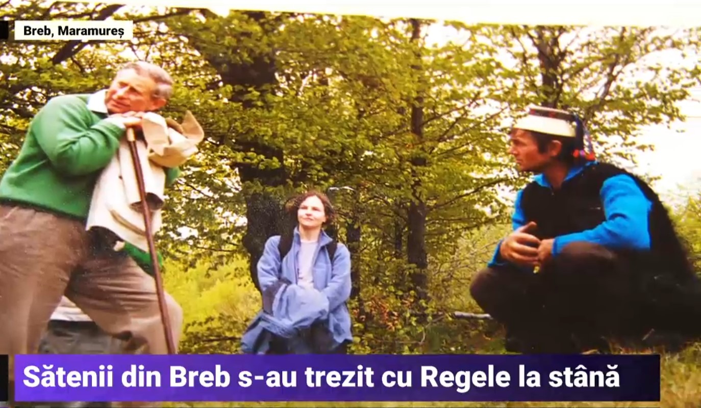 Satul pus pe harta lumii de Regele Charles: Cum s-au trezit sătenii din Breb cu regele la stână