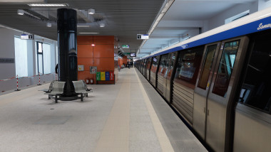 BUCURESTI - METROU - FINALIZARE STATIA TUDOR ARGHEZI - 13 DEC 20