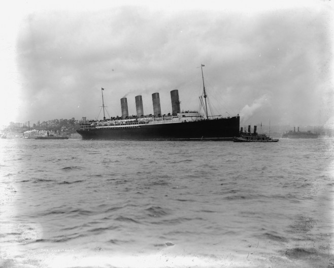 RMS Lusitania / Photo