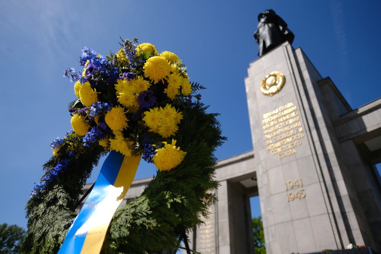 Autoritățile din Berlin au interzis arborarea drapelelor Rusiei și Ucrainei la aniversarea încheierii celui de-al Doilea Război Mondial