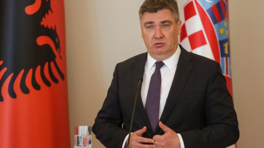 Preşedintele croat Zoran Milanovic