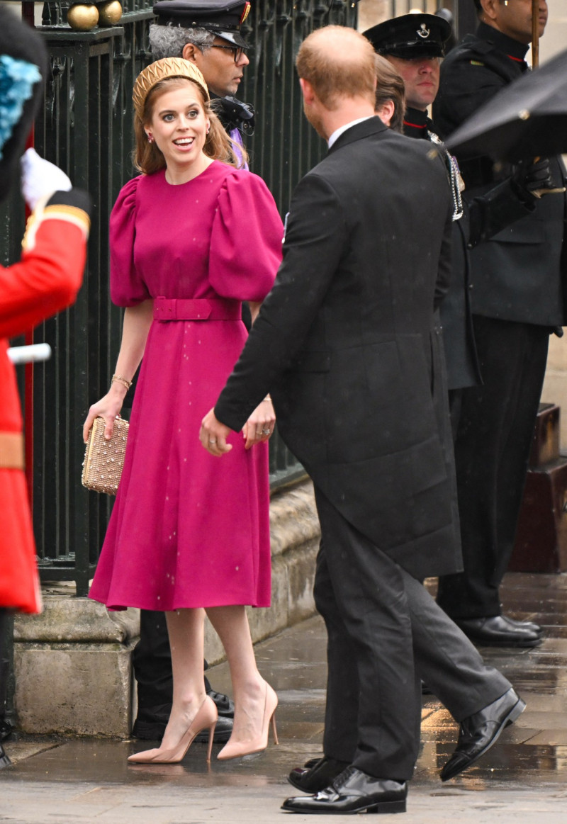 Royals Arrive For The Coronation Of King Charles III