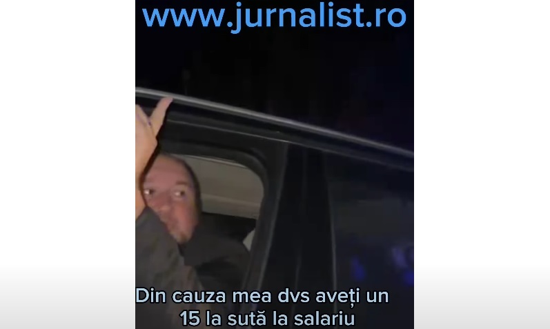 Imagini revoltătoare cu fostul șef al DIICOT. Daniel Horodniceanu încearcă să-i sperie pe polițiștii care l-au oprit în trafic